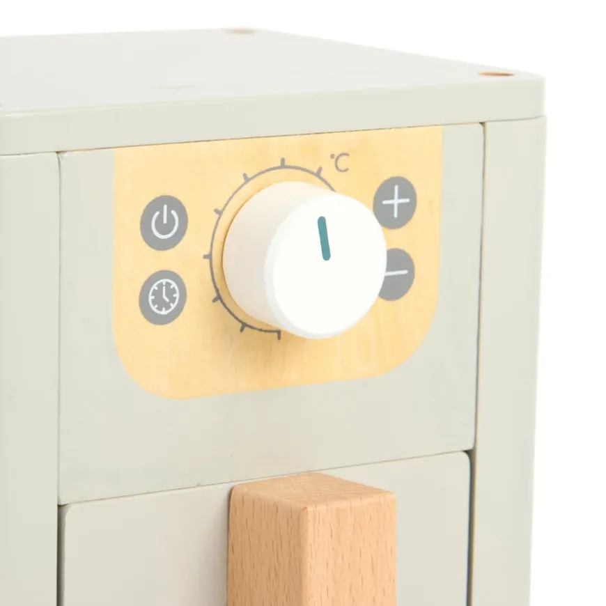 Role Play Wooden Kitchen Air Fryer