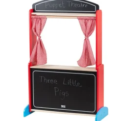 Role Play Wooden Puppet Theatre