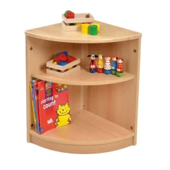 Room Scene Corner Shelves