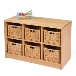 Room Scene Six Tray Storage Unit