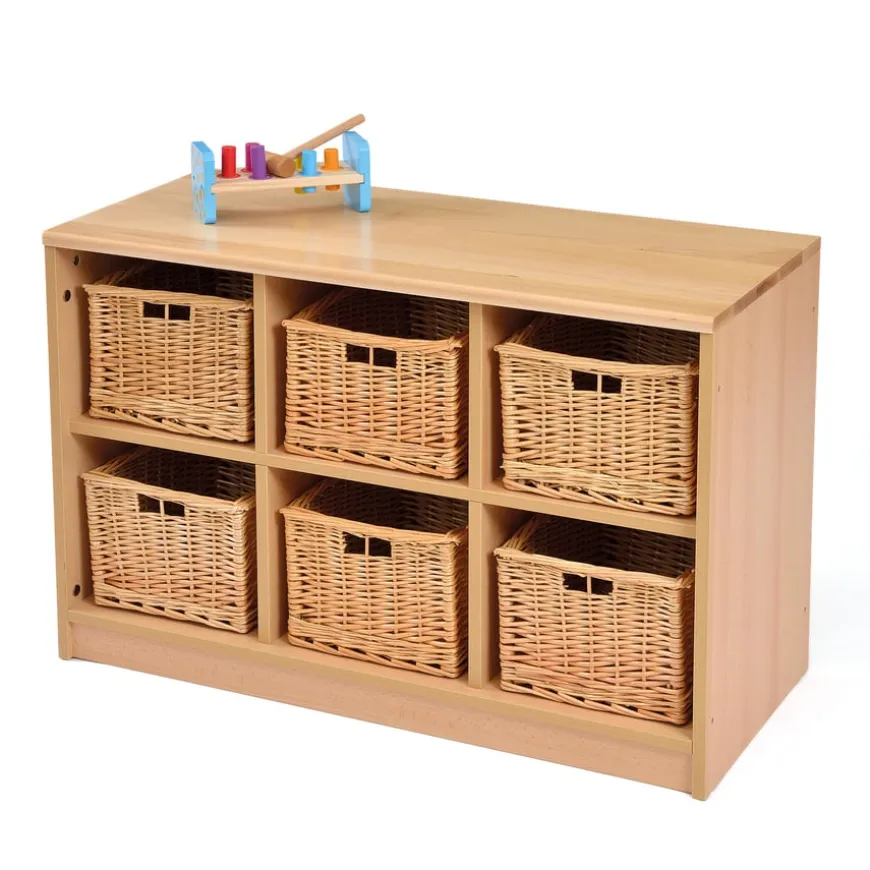 Room Scene Six Tray Storage Unit