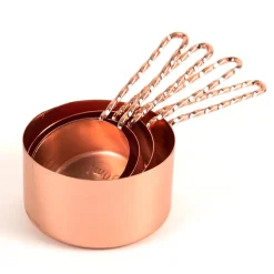 Rose Gold Measuring Cups 4pk
