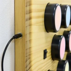 Rotating Colour Spectrum Light Panel