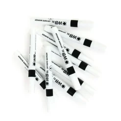 Round Barrel Drywipe Pens Bullet Tip Black