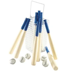 Rounders Bats, Balls and Basket