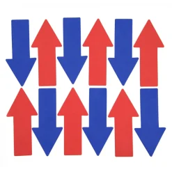 Rubber Floor Markers Arrows 12pk