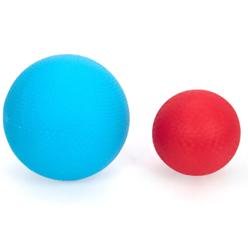 Rubber Playground Balls 6pk