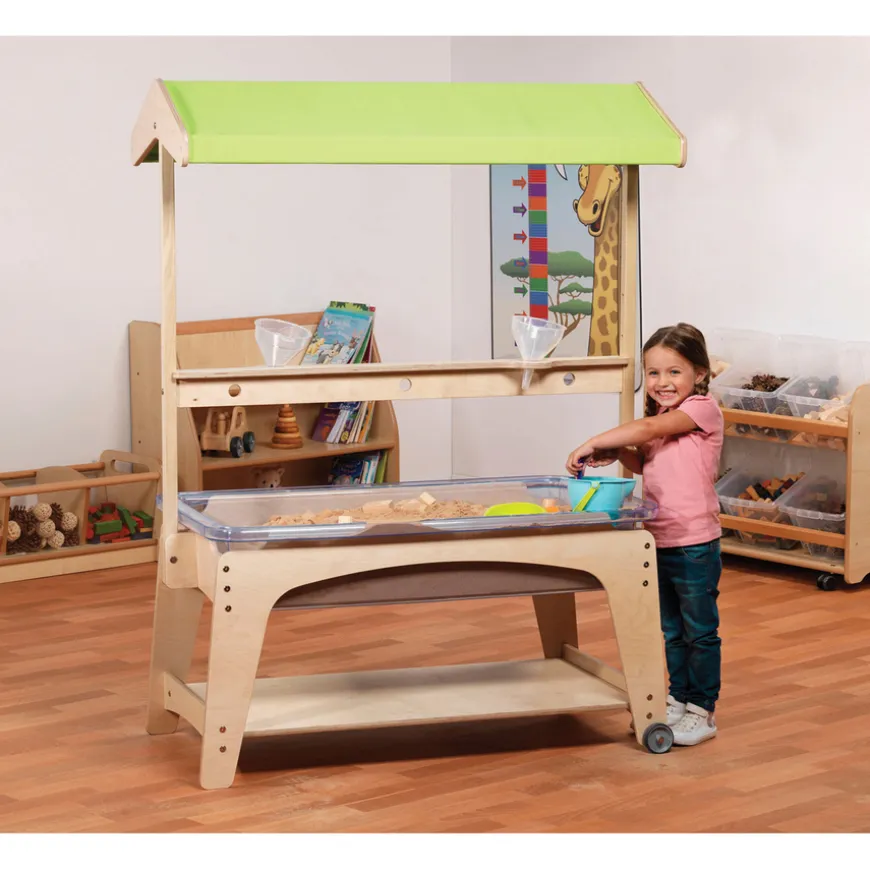 Sand and Water Station & Canopy H59cm