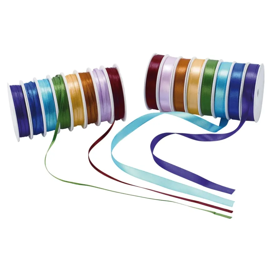 Satin Ribbon Assorted 120m