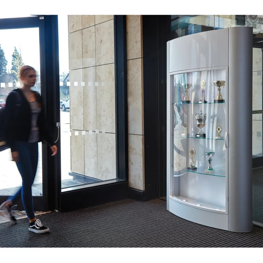 School Trophy Display Cabinet Without Logo