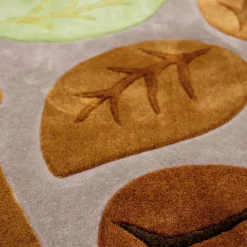 Seasonal Leaves Super Deluxe Carved Carpet