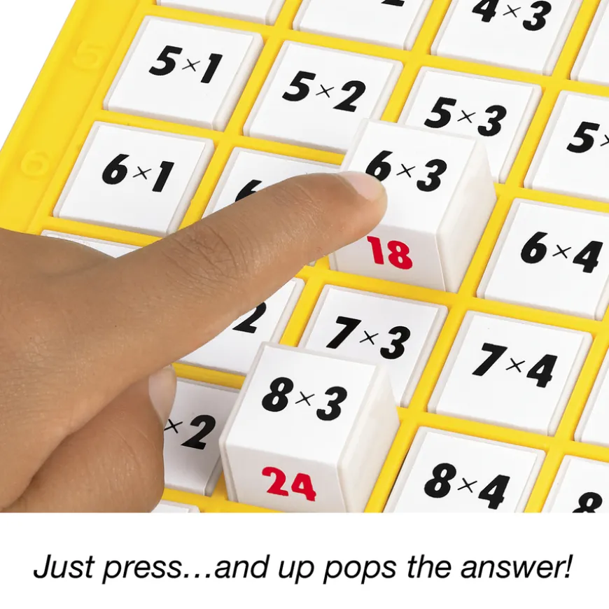 Self-Teaching Multiplication Math Machine