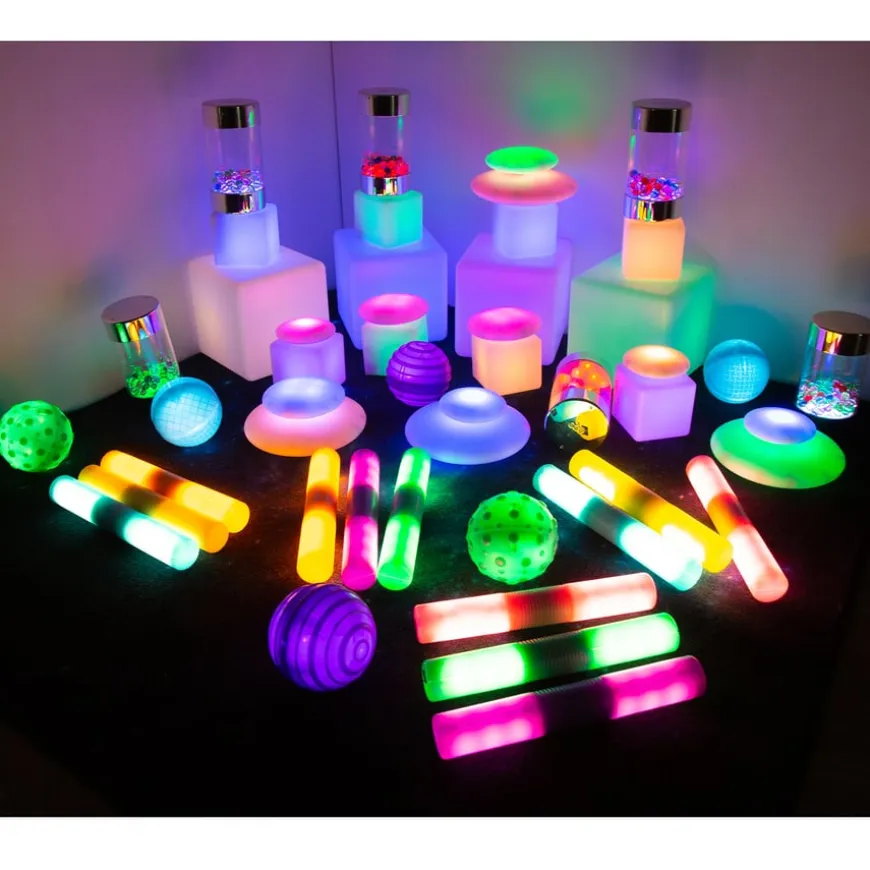 Sensory Light Up Glow Collection 48pcs