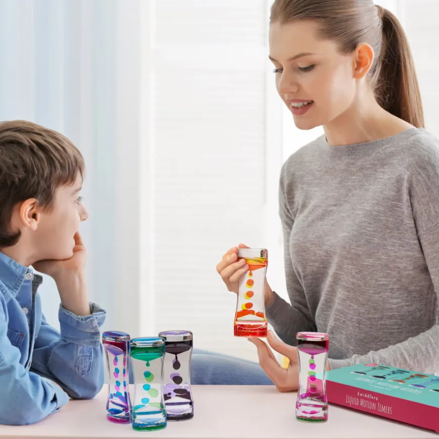 Sensory Liquid Motion Timers 5pk