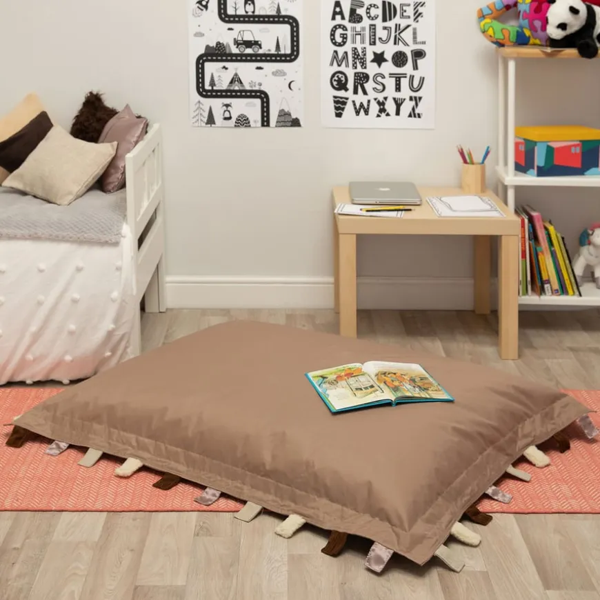 Sensory Touch Tags Bean Bag Cushion
