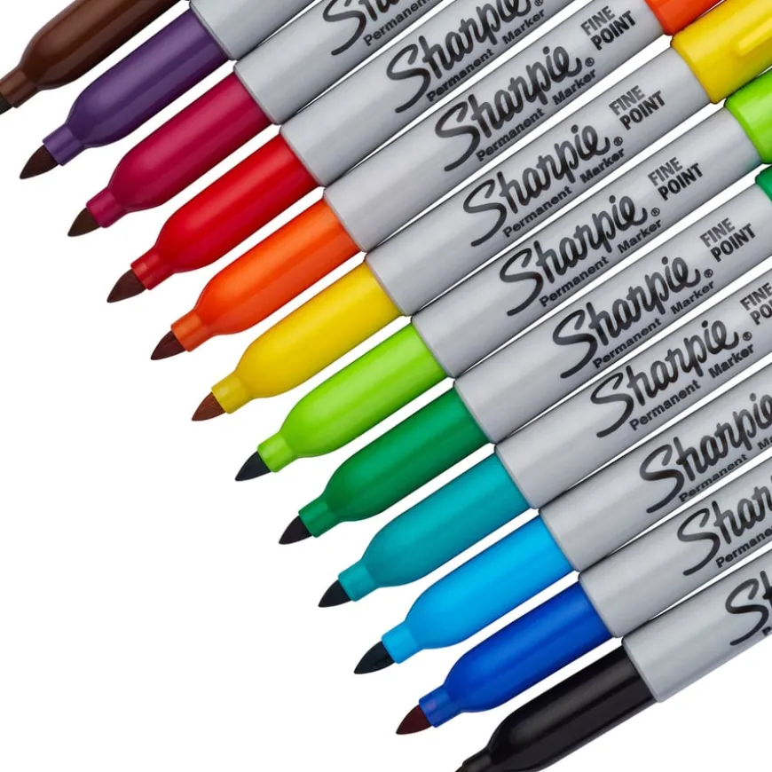 Sharpie Permanent Marker Pens 12pk