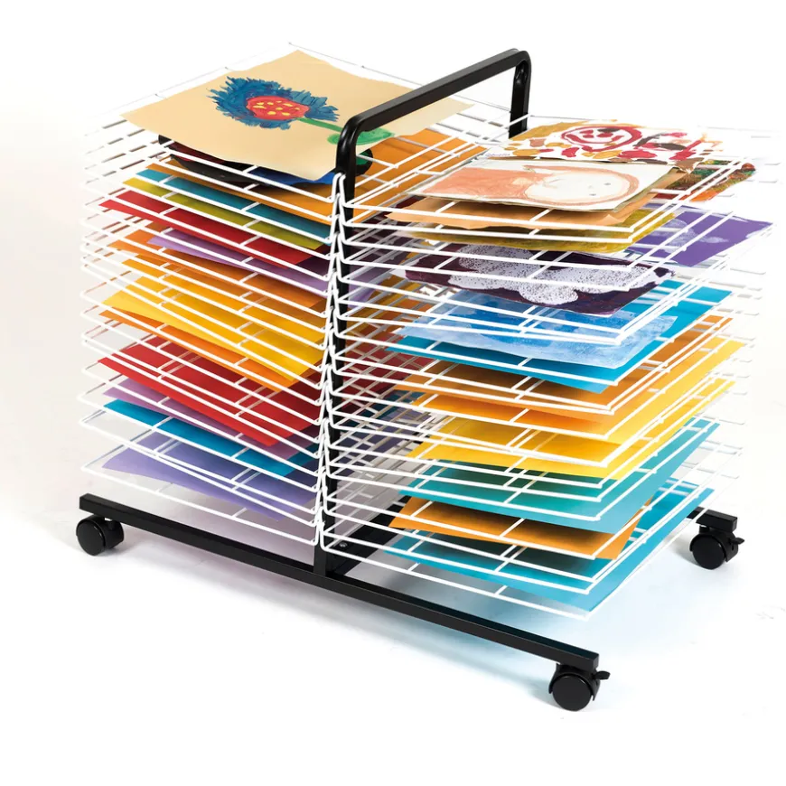 40 Shelf Mobile Drying Rack
