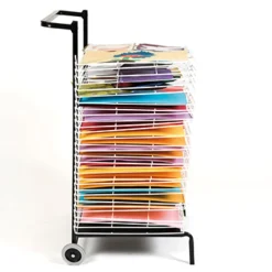 30 Shelf Mobile Drying Rack L65 x W55 x H103cm