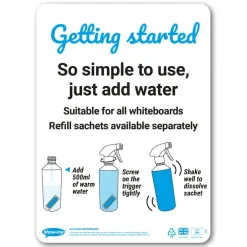 Show-me Refillable Whiteboard Cleaner Trigger Spray 500ml