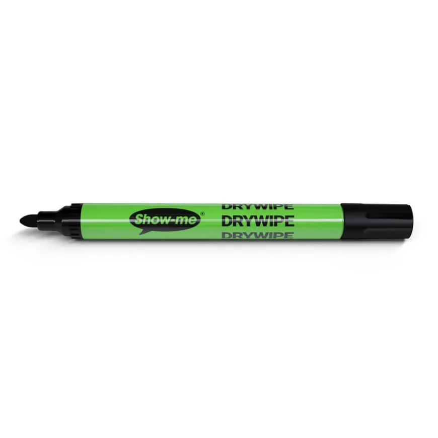 Show-me® Show-Me Slim Barrel Drywipe Pens 200pk Medium Tip