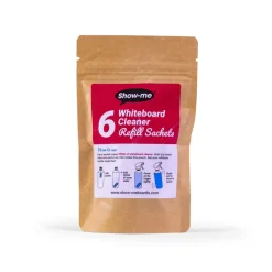 Show-Me Whiteboard Cleaner Sachets 6pk