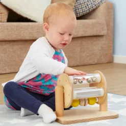 Sight and Sound Sensory Wooden Drum