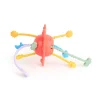 SiliSoft Silicone Zip Pull Sensory Toy Rainbow