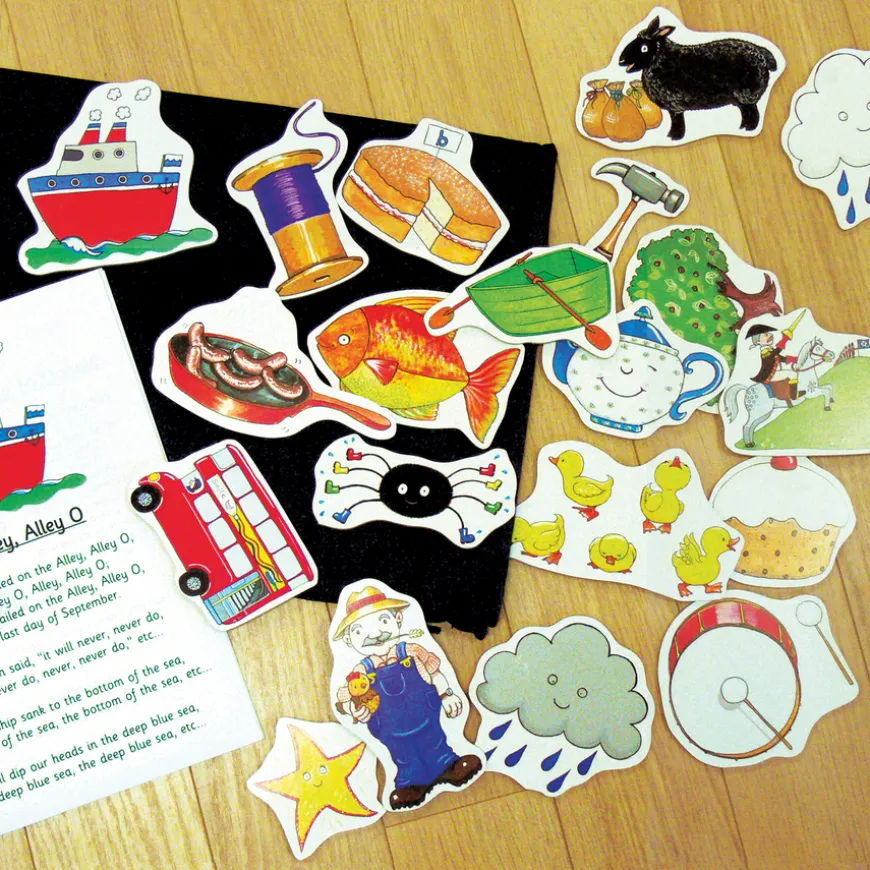 Sing It Bag Song and Rhyme Activity Set 44pcs