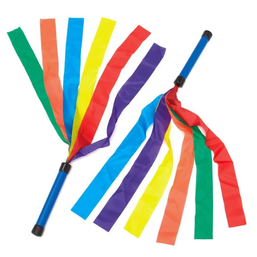 Six Colour Dance Wands 12pk