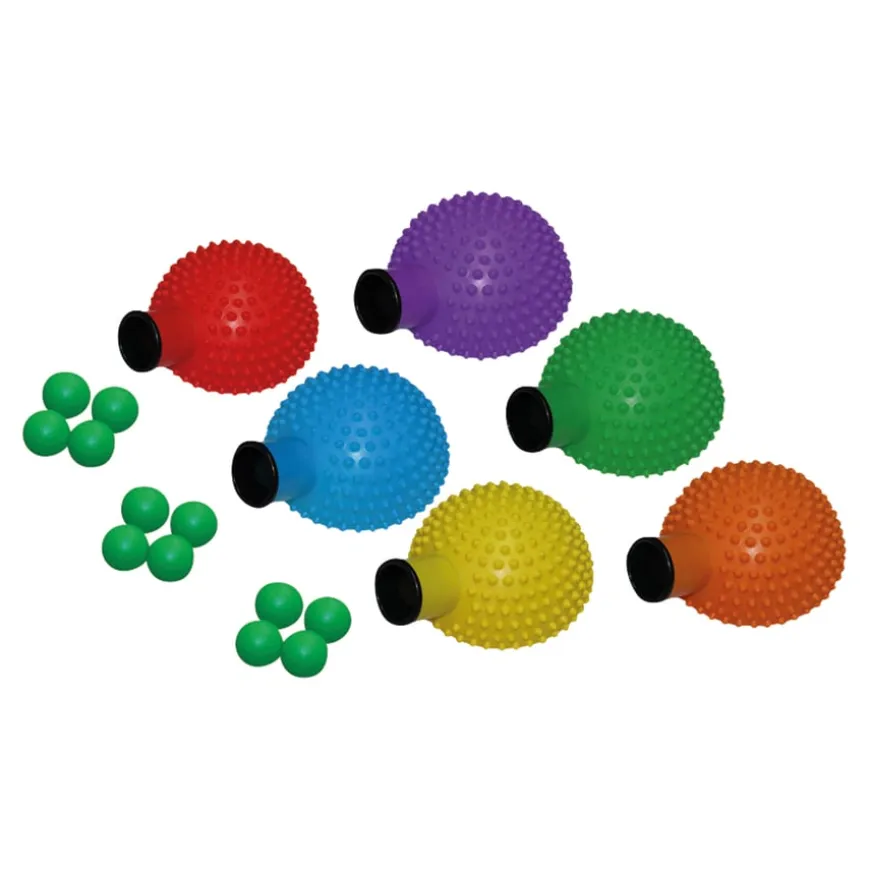 Six Colour Playground Cannon Catch Set