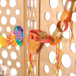 Small Natural Folding Room Dividers