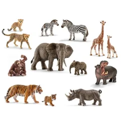 Small World African Animals and Young Set 14pcs