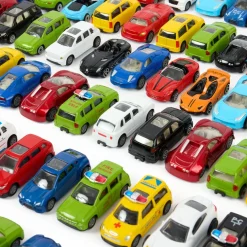 Small World Die Cast Car Set 75pcs