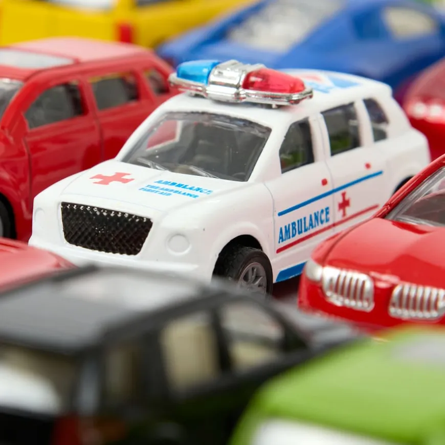 Small World Die Cast Car Set 75pcs