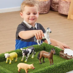 Small World Farm Jumbo Animals Set 5pc