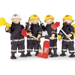 Small World Firefighters Figures 4pk