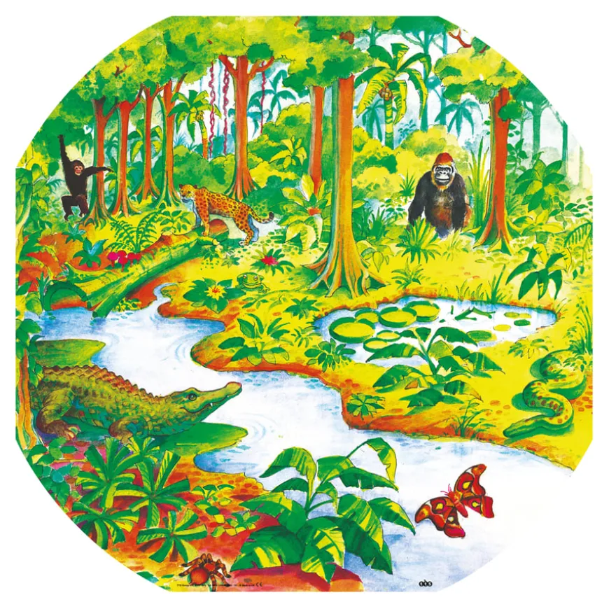 Small World Jungle Tuff Tray Mat