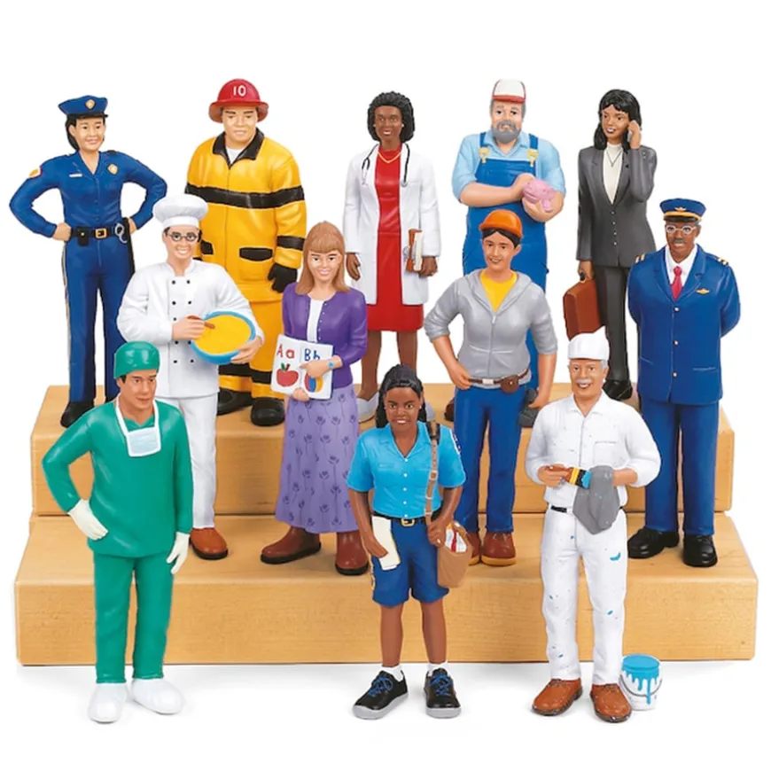 Small World Plastic Community Block People