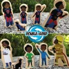 Small World Reversible Wooden Superhero Figures