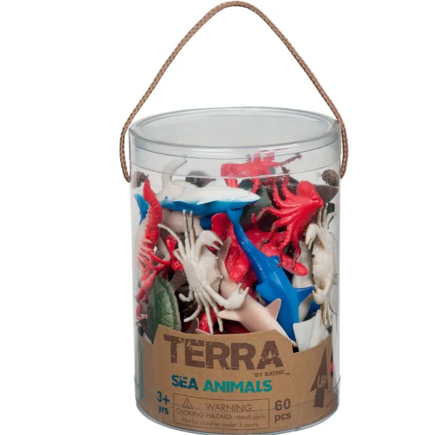Small World Tub of Ocean Creatures 60pk
