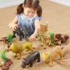 Small World Wild Safari Jumbo Animals Set 5pc
