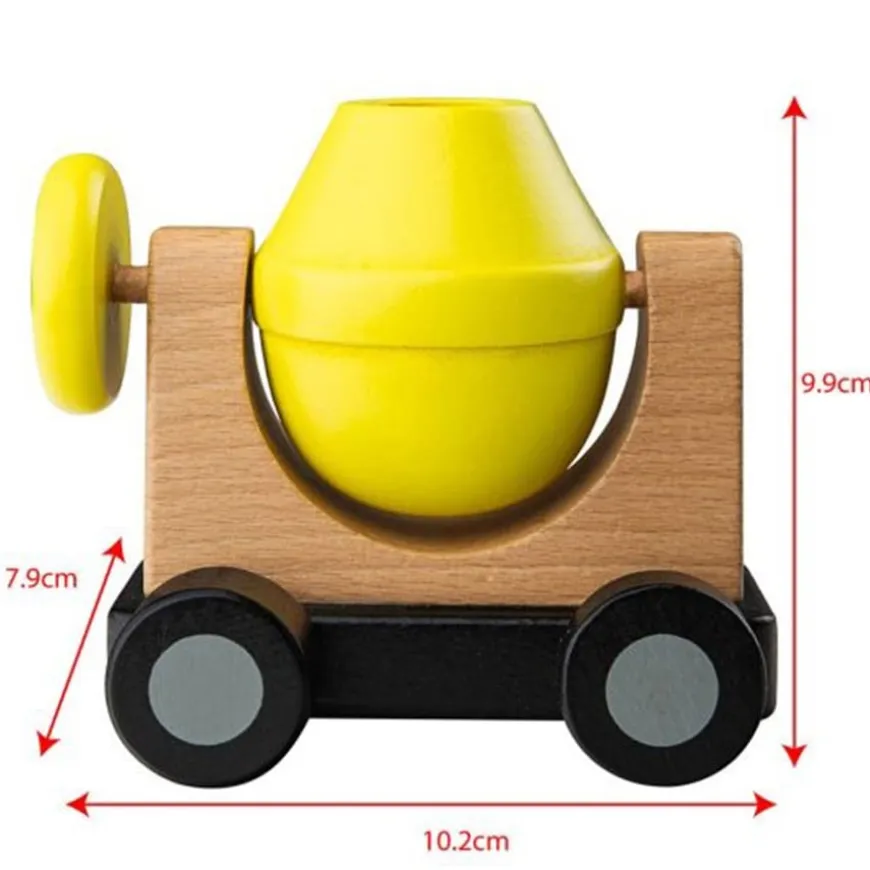 Small World Wooden Construction Site Set