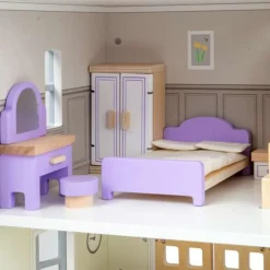 Small World Wooden Dolls House Furniture 31pcs NEW