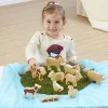 Small World Wooden Farm Animals 10pk