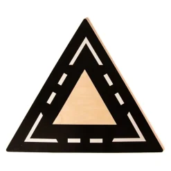 Small World Wooden Shape Drive Around Road Tracks 4pk