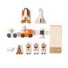 Small World Wooden Space Rocket Play Set 12pcs