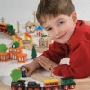 Small World Wooden Train Pack - Large Set 100pcs