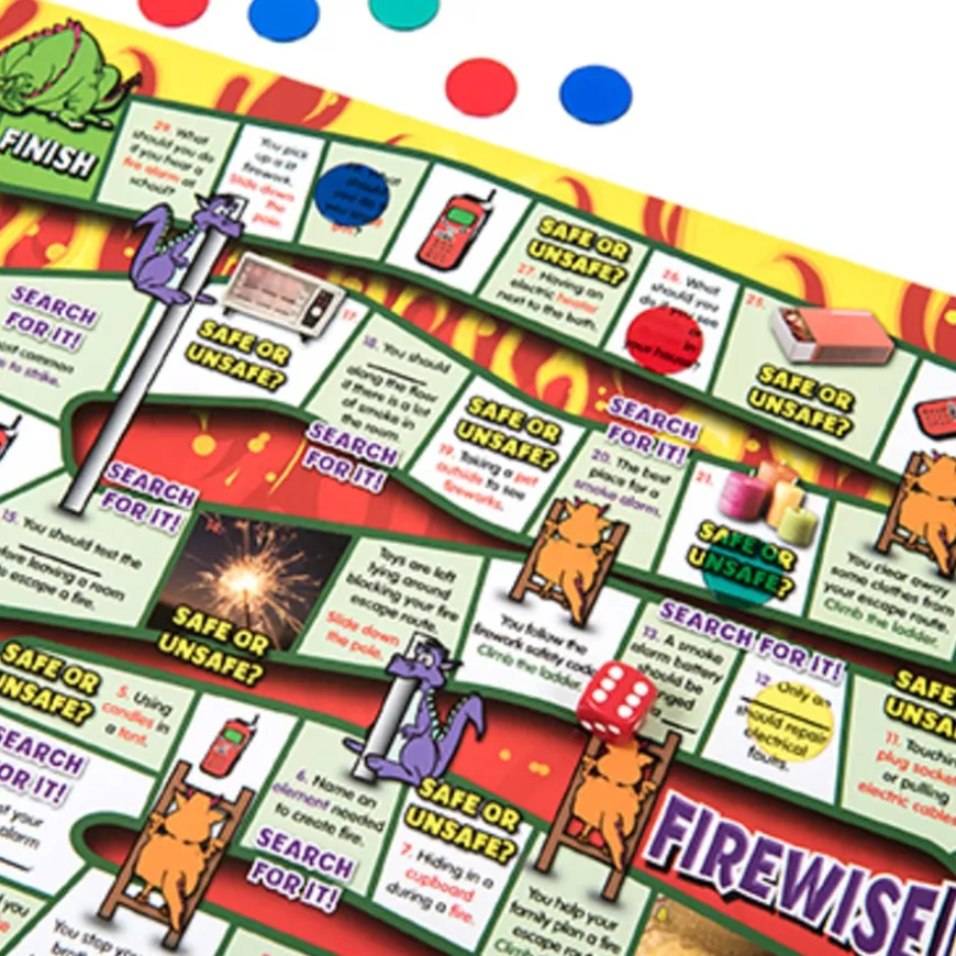 Smart Kids Personal Safety & Well-Being Board Games 6pk