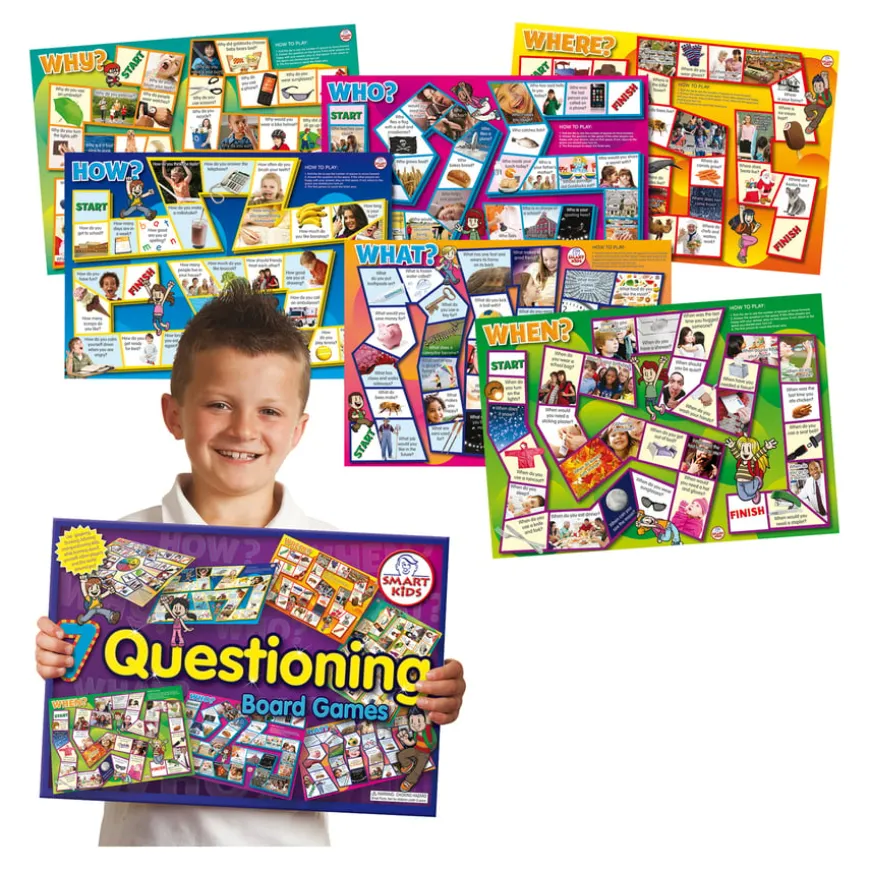 Smart Kids 6 Questioning Skills Board Games
