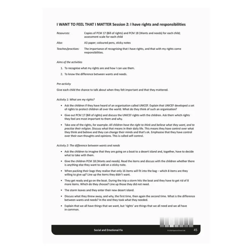 Social & Emotional Needs Intervention Kit